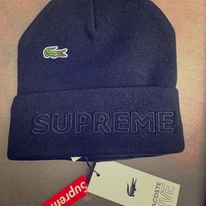 Supreme Lacoste beanie